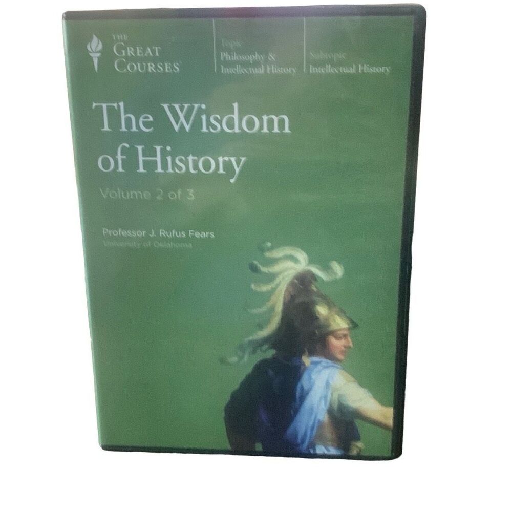 Pre Owned CD Great Courses The Wisdom of History Vol 2 of 3